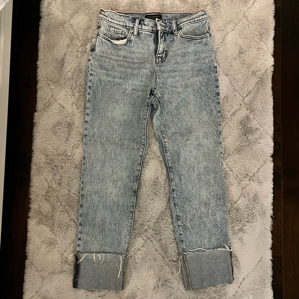 Banana Republic Light Blue Cropped Jeans
